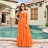Zinnia Bow Long Dress